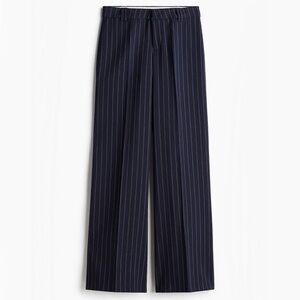 Women’s Vintage Navy pinstripe high waisted pants
